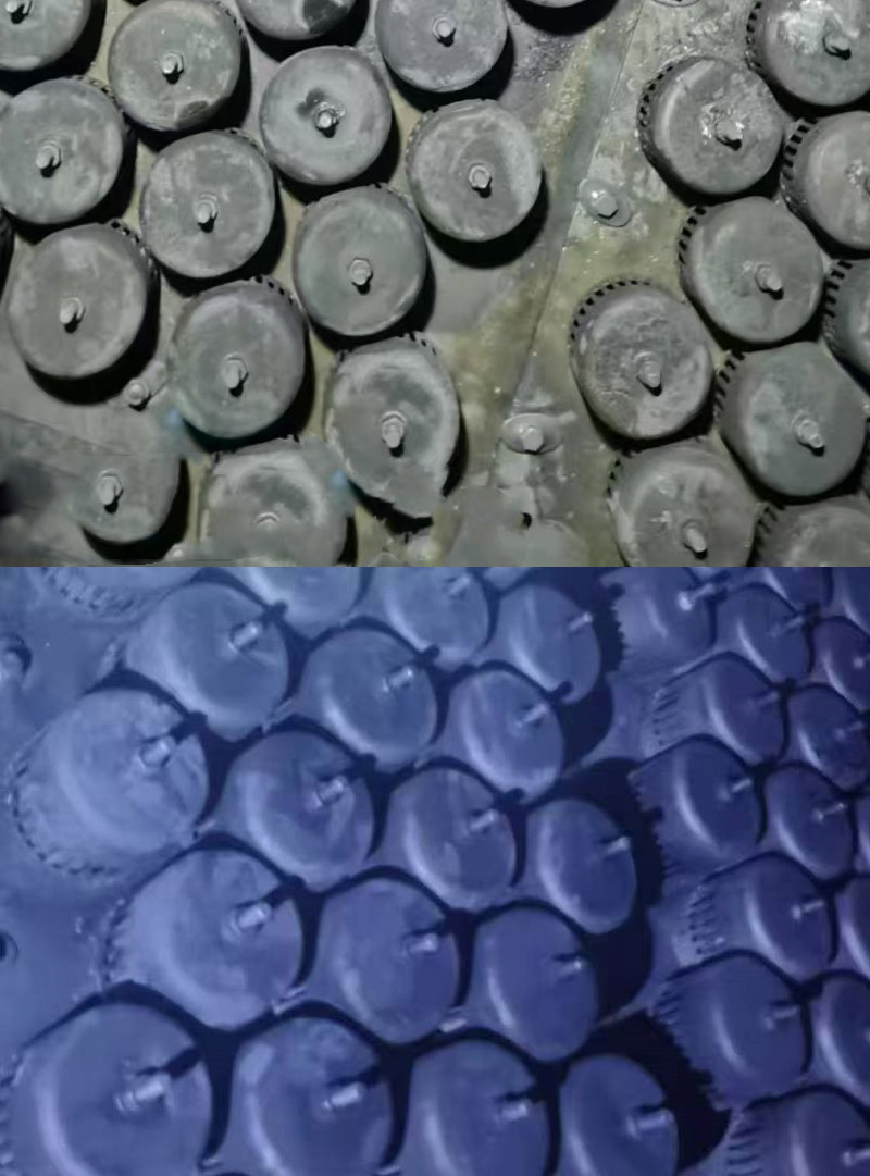 水洗塔塔盘清洗对比